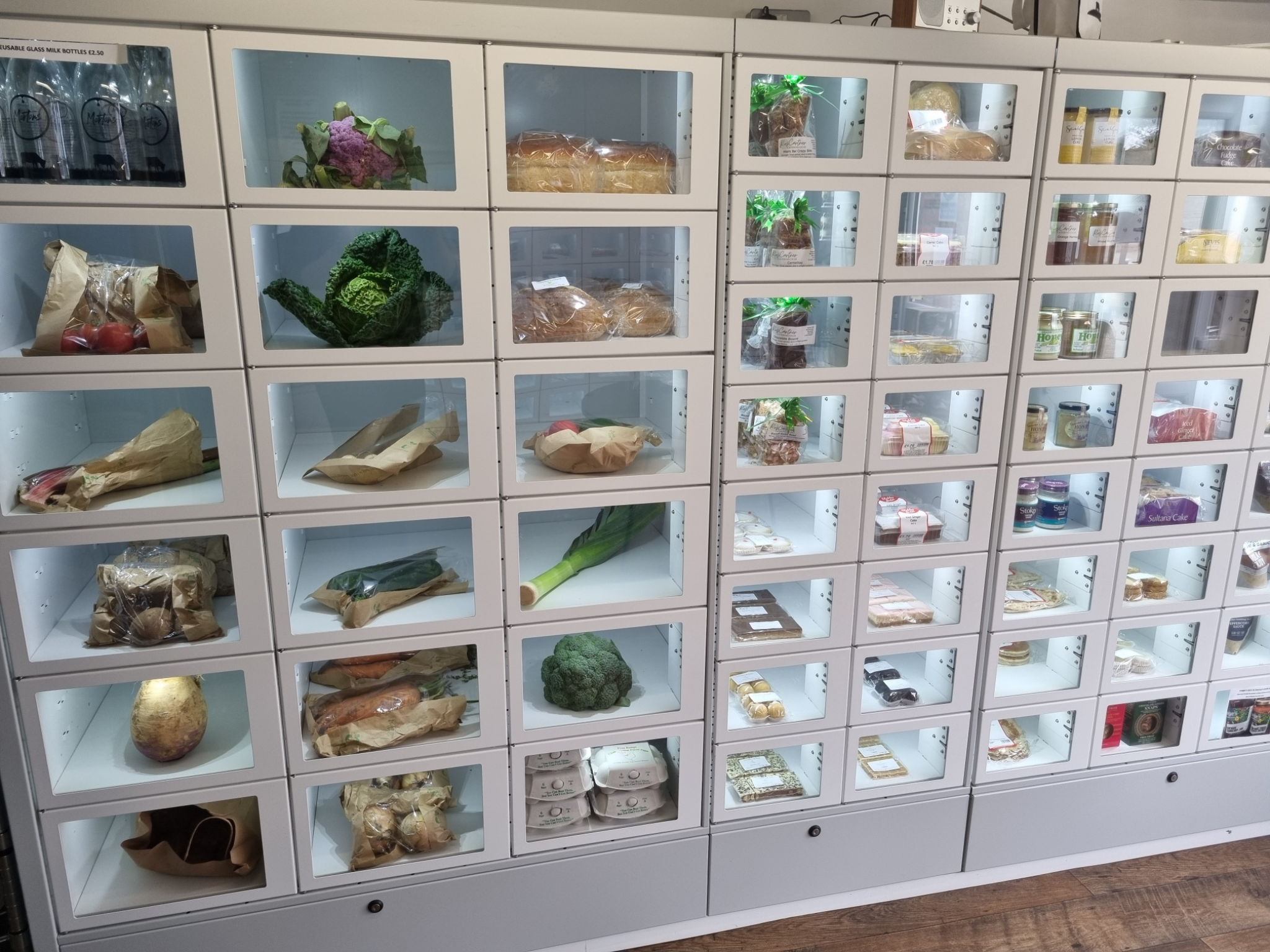 Vegetables Vending Machine