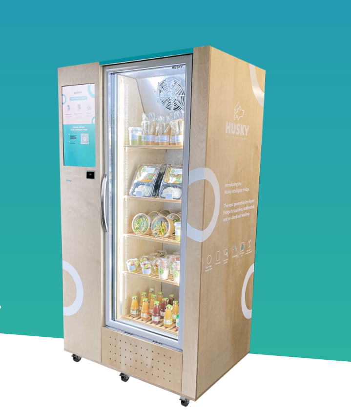 To show what the intelligent fridge for farm vending looks like